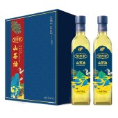 中粮福临门营养家山茶油「750ml*2礼盒装」公司福利慰问