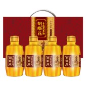 胡姬花古法小榨花生油礼盒「小榨花生油400ml*4桶」