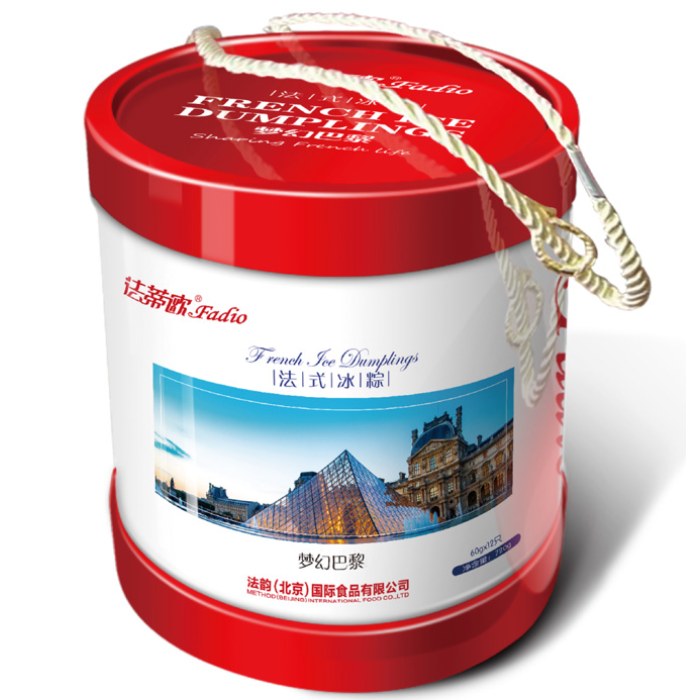 法蒂欧法式冰粽「梦幻巴黎198型」法式冰粽礼盒团购优惠