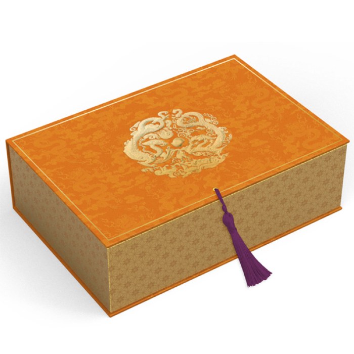 故宫食品朕的心意「泰衡盒·橙月饼礼盒」品质文化中秋礼