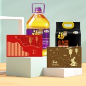 端午礼品卡册「鎏金2198型」端午节送礼、送客户礼品卡自选册