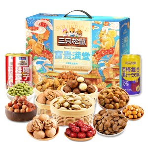 三只松鼠-富贵满堂