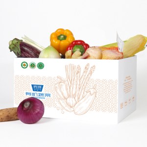 农派有机蔬菜配送卡「3KG配送2次」8种时令蔬菜