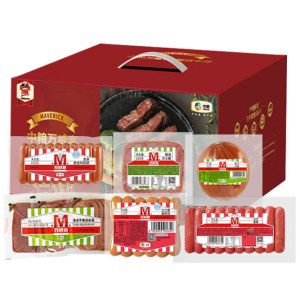 中粮万威客西式露营熟食礼盒1560g