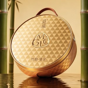 觅菓大坚果（觅菓礼盒鎏金款6罐）竹韵坚果礼盒