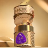 觅菓大坚果（觅菓礼盒鎏金Pro款8罐）竹韵坚果礼盒